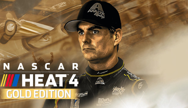 Carátula del videojuego NASCAR Heat 4 Gold Edition