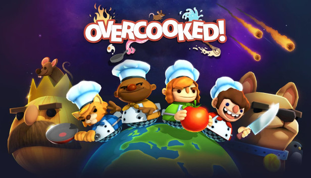 Carátula del videojuego Overcooked