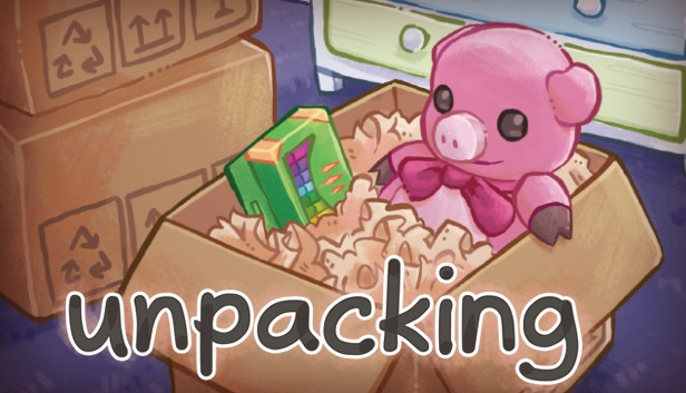 Carátula del videojuego Unpacking